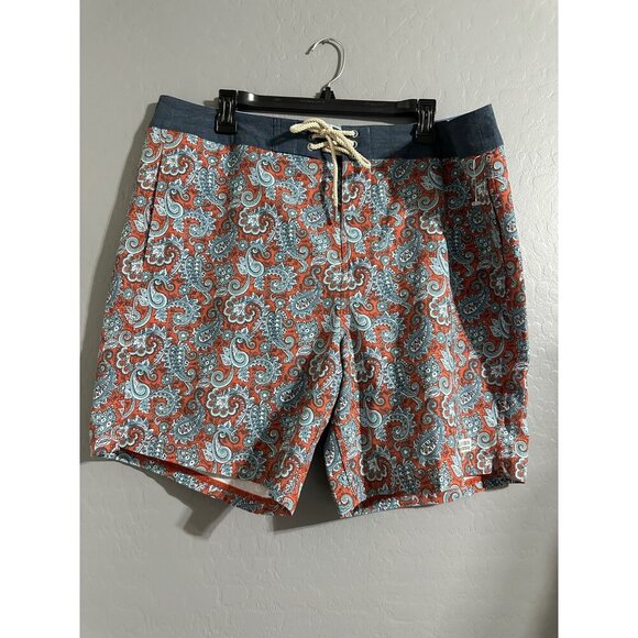 Fair Harbor Men's The Nautilus Boardshorts size 38 NWOT - Picture 1 of 7